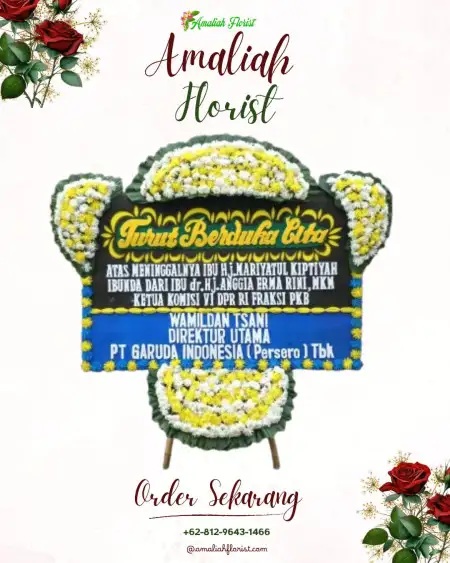 Papan Bunga Duka Batumarmar